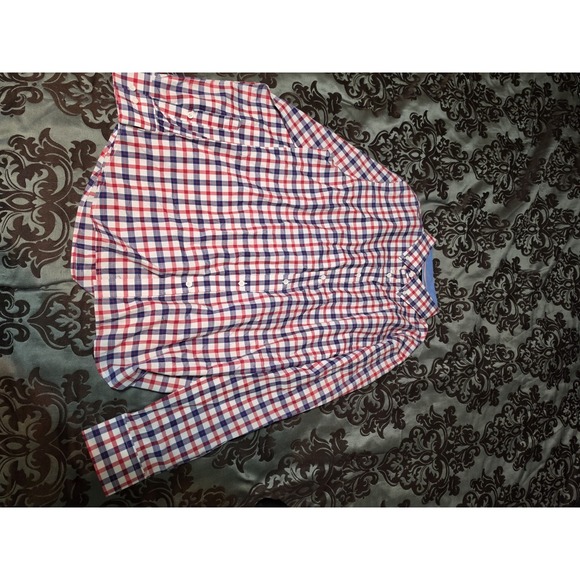 The Unbranded Brand Other - Men's Classic Gingham Long Sleeve Button‎ Down Shirt Large